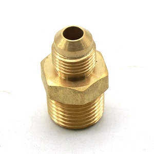 K509 पुरुष धागा <span class=keywords><strong>reducer</strong></span> युग्मन C37700 पीतल भड़क के लिए फिटिंग प्रशीतन - Product Image 6