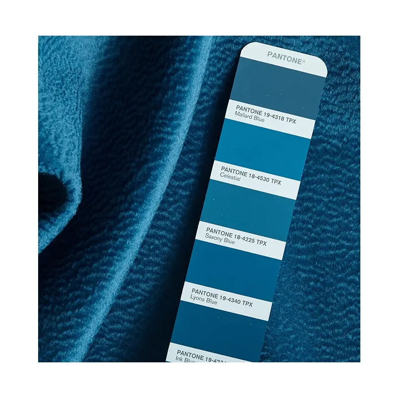 Роскошная мягкая Двусторонняя флисовая ткань из полиэстера, красочная 100% шерстяная ткань для верблюжьих пальто