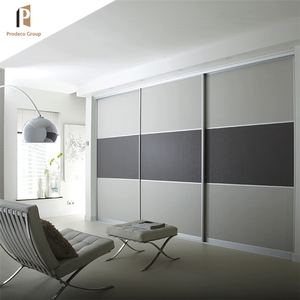 <span class=keywords><strong>Australie</strong></span> populaire personnalisé Mélamine MDF Chambre Armoire garde-robe de luxe design 3 armoire à portes coulissantes - Product Image 3
