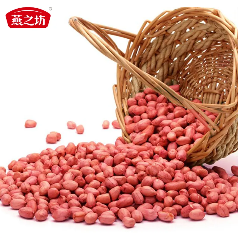 100% arachis orgânico peanut, keril seco peanuts arachina cru/vermelho fresca pele