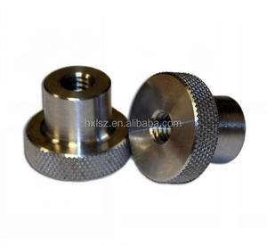 OEM chính xác thép không gỉ đồng thau nhôm CNC gia công vòng có khía ngón tay cái NUT - Product Image 3