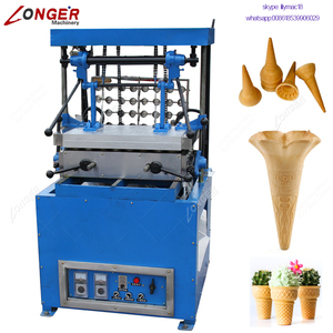 Thương mại Giá Rẻ Ngọt <span class=keywords><strong>Ice</strong></span> <span class=keywords><strong>Cream</strong></span> <span class=keywords><strong>Cone</strong></span> Máy Làm Bánh Pizza Máy Nón Để Bán - Product Image 5