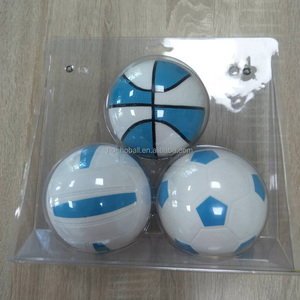 Mini jeu <span class=keywords><strong>de</strong></span> balle <span class=keywords><strong>lot</strong></span> <span class=keywords><strong>de</strong></span> 3-inclure 5nch PVC volley-ball, basket-ball et <span class=keywords><strong>ballon</strong></span> <span class=keywords><strong>de</strong></span> <span class=keywords><strong>football</strong></span> - Product Image 2