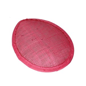 Vente en gros <span class=keywords><strong>pas</strong></span> <span class=keywords><strong>cher</strong></span> pour femmes Sinamay Teardrop Fascinator Base Derby Fascinator Bridal Cap DIY Church Hat for Party Sinamay Church Hat - Product Image 4