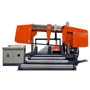 High Speed Rotation CNC Beam Band sawing Machine