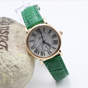 Factory supply leather strap wide belt ladies <span class=keywords><strong>Guinevere</strong></span>'s Watch large Dial - Product Image 4