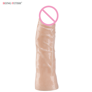 <span class=keywords><strong>Pene</strong></span> anale degli uomini del punto G del Dildo realistico reale sottile per i giocattoli del sesso femminile - Product Image 5