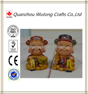 De China tradición resina dios la riqueza estatuilla - Product Image 1