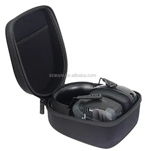 Hard Case for Howard Light by hoeny_well R-01902 Impact Pro Sound Amplification Electronic Earmuff. - Includes Mesh Pocket