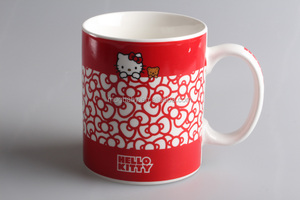 Hello Kitty de China de hueso taza de la <span class=keywords><strong>leche</strong></span> con mango - Product Image 1
