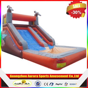 Adulte drôle <span class=keywords><strong>toboggan</strong></span> gonflable avec <span class=keywords><strong>piscine</strong></span> comme <span class=keywords><strong>toboggan</strong></span> utilisé - Product Image 1