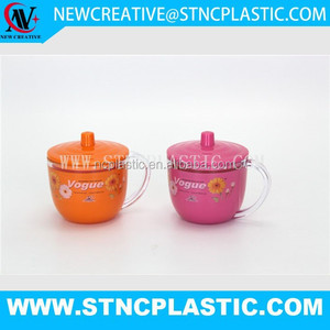 gelas ukur plastik personalizzati doppio strato tazza di acqua di plastica - Product Image 3