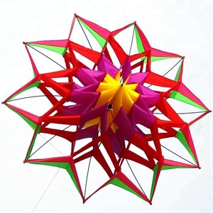 <span class=keywords><strong>Cometa</strong></span> 3D con Forma de Flor, 150 cm de Diámetro, Marco de Poliéster y Fibra de Vidrio, Marca I'm a Bird - Product Image 1