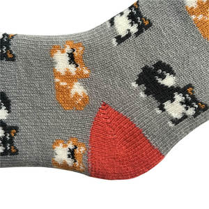 <span class=keywords><strong>Calzini</strong></span> invernali foderati sfocati da donna-morbido Design felpato con polsini pieghevoli, calze calde per la casa - Product Image 6