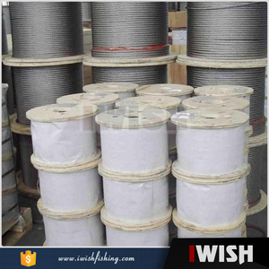 <span class=keywords><strong>Nylon</strong></span> Gecoat 7X7 304 Roestvrij Vliegtuigen 1000 Voeten Leider Draad Voor Vissen Rigs - Product Image 6