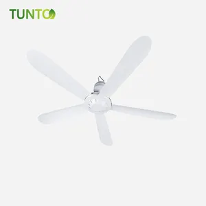 China ultrastrong wind 3 iron blade 56 inch 36W solar dc ceiling fan