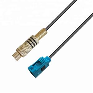 Adaptateur de câble d'<span class=keywords><strong>antenne</strong></span> radio pour voiture MX, adaptateur coaxial, <span class=keywords><strong>prise</strong></span> DIN vers fiche ISO, adaptateur d'<span class=keywords><strong>antenne</strong></span> audio, câble d'extension - Product Image 5
