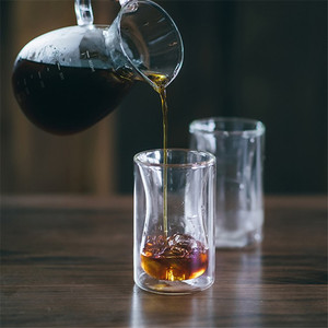 Vasos termo borosilicato con aislamiento de doble pared, de cristal transparente para cerveza vaso Highball/Cóctel/limonada/té helado - Product Image 6
