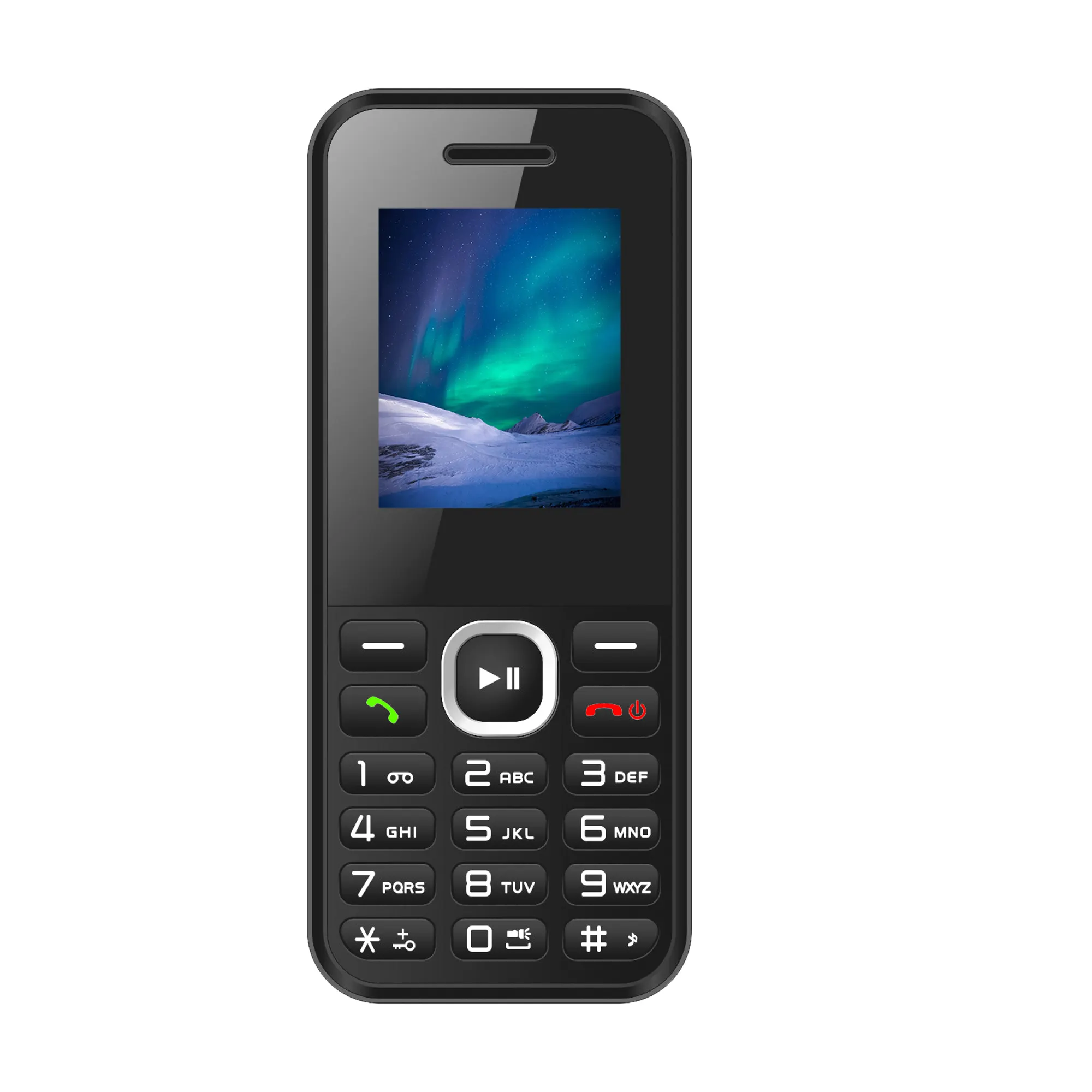 High quality 1.77inch SC7701 2G 3G Old people children Featurephone flip mobile phone