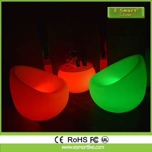 Muebles led sofá <span class=keywords><strong>club</strong></span> led cambiante sofá bar/PE Plástico impermeable Barra de Luz Led Sofá - Product Image 4