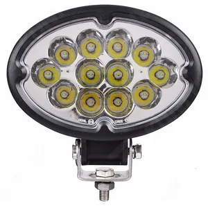 Lampe de travail ovale LED utilitaire, 6 pouces, 36w, 12V, faisceau large, pour JOHN DEERE MASSEY, IH NEW hollandais, allemand mawz FAHR Kubota, 2 pièces