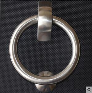 Moderna in acciaio inox di forma circolare battente di portello - Product Image 4