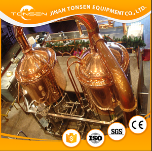 Hôtel largement utilisé équipement de bière en cuivre fermenteurs coniques - Product Image 2