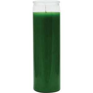 Bougie spirituelle en verre à 7 jours, lignes de cire verticales en gros, Hoodoo - Product Image 2
