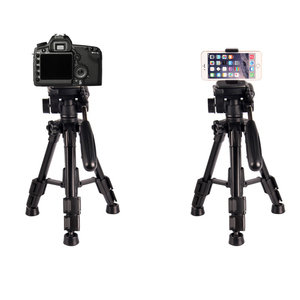 Nhôm Telescopic Bảng Nhỏ <span class=keywords><strong>Tripod</strong></span> Với 1/4 Vít 3 Way Pan Head Cho Điện Thoại Thông Minh Và Máy Ảnh Dslr - Product Image 5