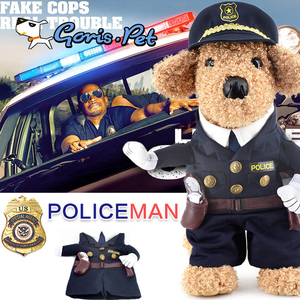 Commercio all'ingrosso Gatto Polizia Vestiti Del Cane XXL Costumi di Halloween - Product Image 2