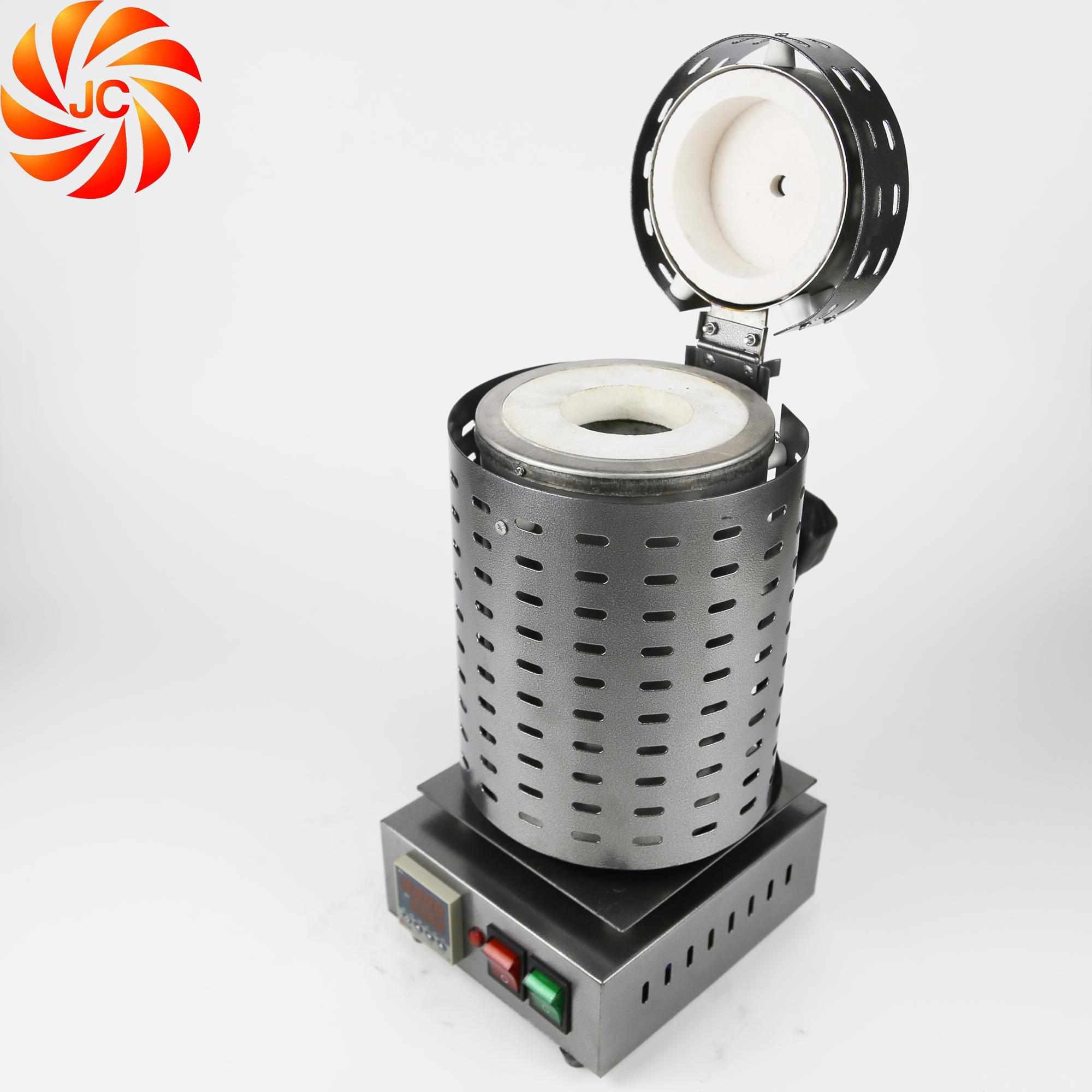 JC-220V 1kg Electric Small Aluminum Gold Silver Metal Melting Furnace