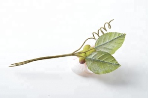 Rosa singola artificiale per la decorazione del regalo - Product Image 4
