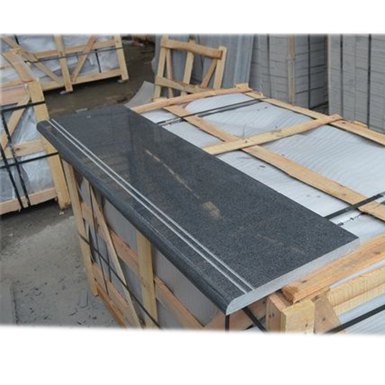 Giá rẻ nhất trung quốc g654 tối granite màu xám cầu thang và risers