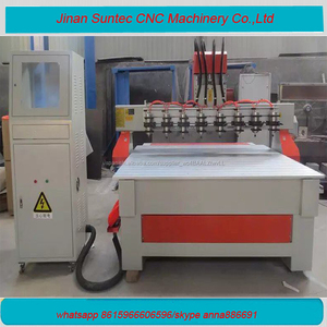 China de jinan <span class=keywords><strong>proffessional</strong></span> muti madera husillo cnc talla de máquina - Product Image 1