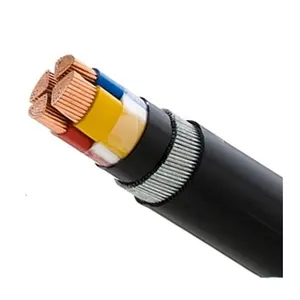 ICE 60502 4*16MM2 Cable de acero de CA Cable de cobre blindado 16mm precio cuadrado