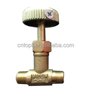 Double Male Thread Copper Gas Valves supplier