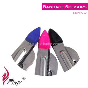 Ciseaux à bandage pour infirmière en acier inoxydable japonais à poignée semi-transparente - Product Image 3