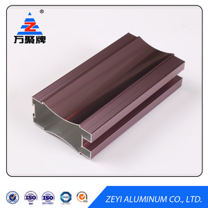 OEM anodisé or en <span class=keywords><strong>aluminium</strong></span> profils <span class=keywords><strong>catalogue</strong></span> pour porte de placard - Product Image 6
