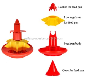 UBEST poultry equipment for broiler farm or chicken house Automatic poultry feed machine