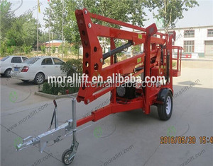 Trekken Apparaat Telescopische <span class=keywords><strong>Boom</strong></span> <span class=keywords><strong>Lift</strong></span> Antenne Platform/Hydraulische <span class=keywords><strong>Trailer</strong></span> Gemonteerde <span class=keywords><strong>Boom</strong></span> <span class=keywords><strong>Lift</strong></span> - Product Image 4