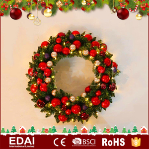 2017 new hanging Christmas LED string light PVC Garland Christmas outdoor party - Product Image 1