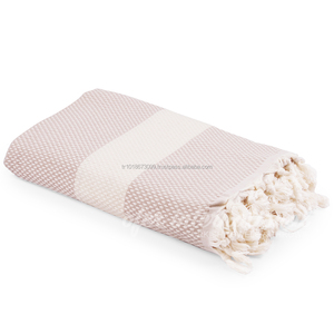 Lidya ผ้าห่มผ้าฝ้ายแบบตุรกี anthresite มีหลายสีให้เลือก-ผ้าห่มสำหรับปิกนิกหรือชายหาดผ้าห่มคลุมเตียงหลายแบบ - Product Image 3