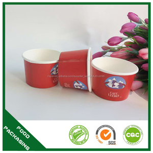 Fabricante de porcelana de diseño personalizado taza de papel del helado tapa PARA <span class=keywords><strong>MASCOTAS</strong></span> - Product Image 4