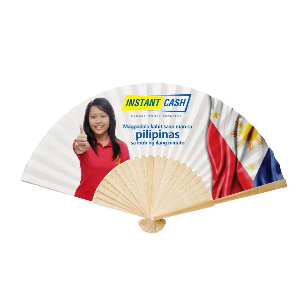 Trung Quốc Thiết Kế Cá Nhân Có Thể Gập Lại Tre Hand Fan