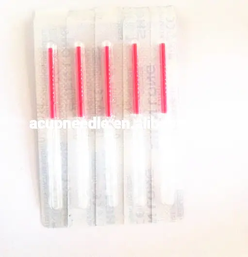 Dispositivi medici sterile manico in plastica aghi per agopuntura