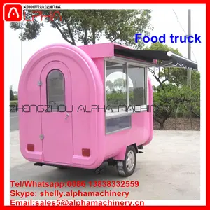 新款移动食品车出售迷你食品车自动售货机食品车