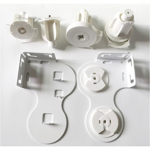 Hot Sale Durable Horizontal Plain Metal Components Double <strong>Roller</strong> <strong>Blind</strong> <strong>Fittings</strong> for French Window - Product Image 2