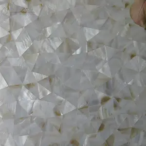 China fabrik 2013 gold und weiß capiz perlmutt capiz shell mosaik-fliesen