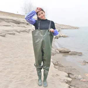 Trung Quốc Ningbo Nhà Máy Phụ Nữ Breathable Không Thấm Nước Quần Câu Cá Ngực Waders