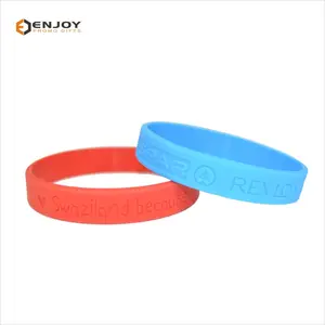 Cheapest Price Top Quality Debossed Silicone Wristband